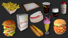 Load image into Gallery viewer, Up-N-Atom food props
