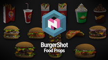 Load image into Gallery viewer, Burgershot food props
